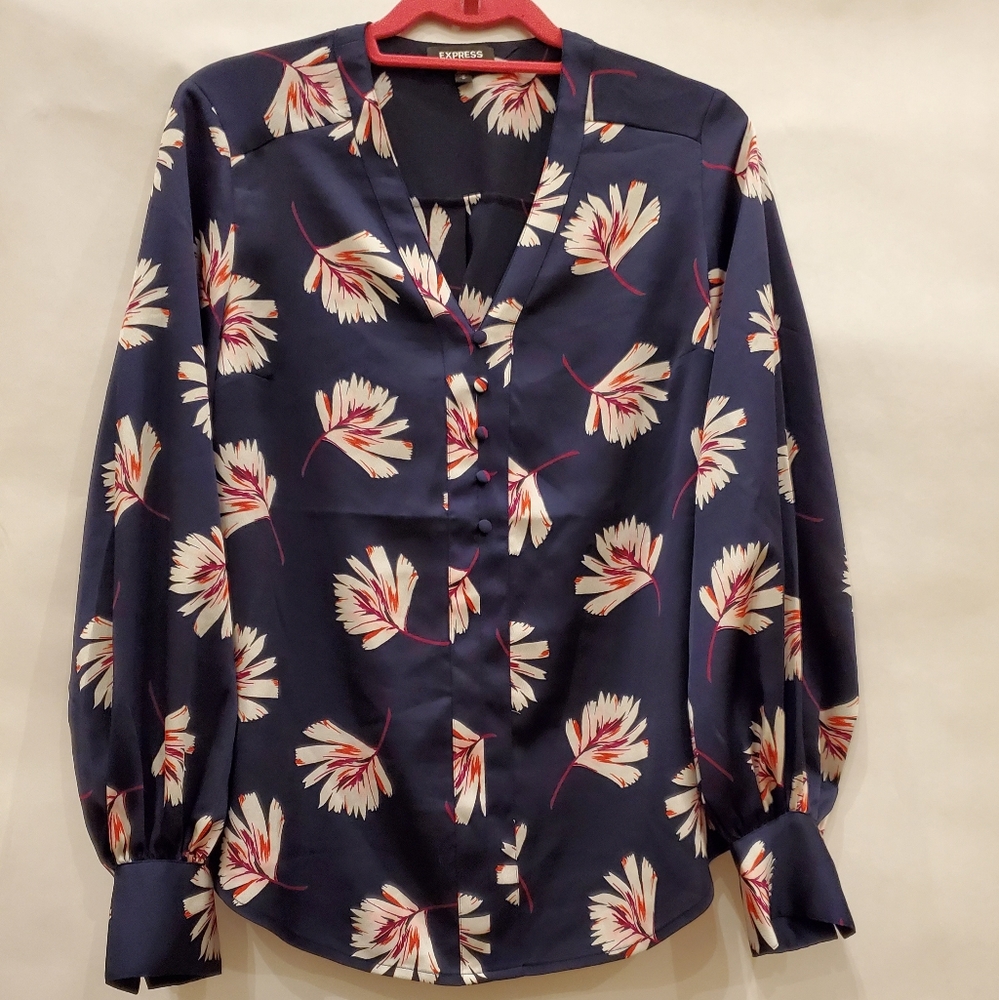 Express floral blouse
